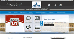 Desktop Screenshot of carbonschools.org